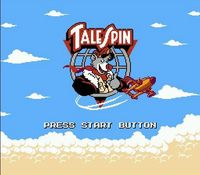 une photo d'Ã©cran de Talespin sur Nintendo Nes